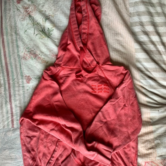 Coral PINK hoodie - Picture 1 of 1